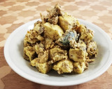 切って和えるだけ サバ半片カレーマヨ和え作り方3写真