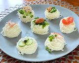 暑い日に爽やか★抹茶めんつゆ×そうめん作り方3写真