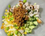簡単♡野菜ゴロゴロ納豆サラダ♡作り方5写真