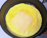 チーズオムレツ牛すじカレー作り方4写真