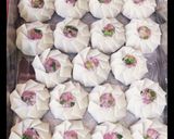 お弁当に便利！餃子の皮でにら饅頭作り方22写真