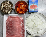 豚肉ときのこのイタリア風トマト煮作り方1写真