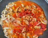 豚肉ときのこのイタリア風トマト煮作り方4写真