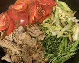 冬の新定番！豚肉のごちそうトマトすき焼き作り方8写真