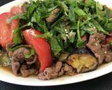 牛肉と夏野菜のさっぱり炒め煮作り方7写真