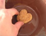 バレンタインに❤のチョコナッツクッキー作り方6写真