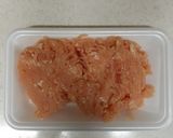 鶏ひき肉とおからとごぼうの和風ハンバーグ作り方1写真