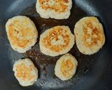 鶏ひき肉とおからとごぼうの和風ハンバーグ作り方16写真