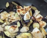 茄子と鶏胸肉と甘長唐辛子のさっぱり煮作り方6写真