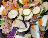 夏野菜キーマカレー作り方3写真
