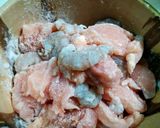 胸肉でかさ増しエビマヨ作り方1写真