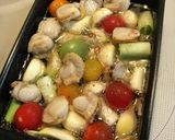 卵焼き器で！簡単アヒージョ！作り方1写真