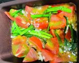 リコピン吸収力アップ！トマトと卵の炒め物作り方4写真