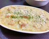 チーズ無し♪簡単冷凍ポテトのグラタン風作り方4写真