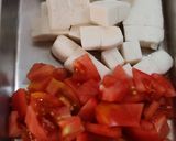はんぺんカプレーゼ\切って和えるだけ/作り方1写真