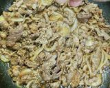 我が家のかんたん焼肉丼 こま切れ牛肉で作り方7写真
