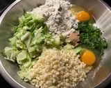 Okonomiyaki作り方1写真