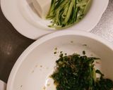 セロリ葉タレ冷奴作り方3写真