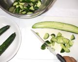 きゅうりの即席漬物♪簡単熱中症に漢方薬膳作り方2写真