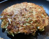 Okonomiyaki作り方6写真