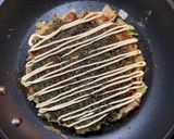Okonomiyaki作り方11写真