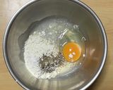 超簡単☆旨味堪能！納豆シーチキンかき揚げ作り方1写真