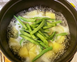 シロさんのいんげんとじゃがいもの煮物作り方4写真