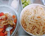 レンチン！ツナとお野菜の冷製パスタ作り方5写真