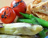 グリル 焼き夏野菜とお揚げの冷やし鉢♪作り方2写真