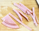 具材の種類が少ない冷やし中華盛り付け作り方2写真