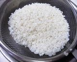 牛肉とごぼうの味噌炊き込みおこわ作り方1写真