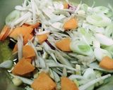 牛肉とごぼうの味噌炊き込みおこわ作り方4写真