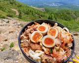 自然解凍で簡単！サバキムチうどん作り方2写真