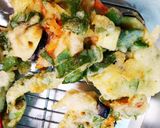 夏野菜と胸肉かき揚げ作り方5写真