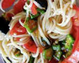 半田そうめんで和風冷製パスタ作り方4写真