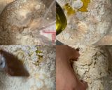 簡単!全粒粉チーズカレーピザ♪作り方1写真