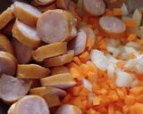 炊飯器でカレーピラフ作り方2写真