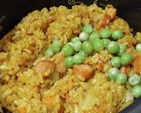 炊飯器でカレーピラフ作り方6写真