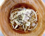 夏だけじゃないサラダうどん(牛焼肉のせ)作り方2写真