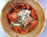 夏だけじゃないサラダうどん(牛焼肉のせ)作り方4写真