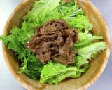 夏だけじゃないサラダうどん(牛焼肉のせ)作り方7写真