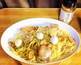 鶏もも肉のグリルパスタ作り方5写真