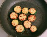 ズッキーニのチーズ醤油マヨ♡作り方1写真