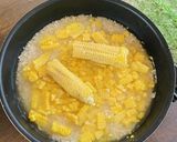おこげがおいしい*コーンバターごはん作り方2写真