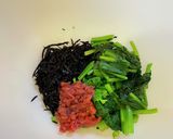 切って和えるだけ鉄分たっぷりさっぱり和え作り方4写真