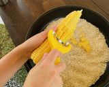 おこげがおいしい*コーンバターごはん作り方3写真
