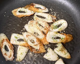 お弁当用☆ちくわ炒め青海苔バターチーズ作り方3写真