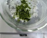 レンジで簡単 抹茶水無月 上新粉と葛粉で作り方7写真