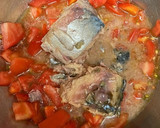 サバ缶で☆サバとトマトの和風冷製パスタ作り方3写真
