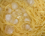 サバ缶で☆サバとトマトの和風冷製パスタ作り方8写真